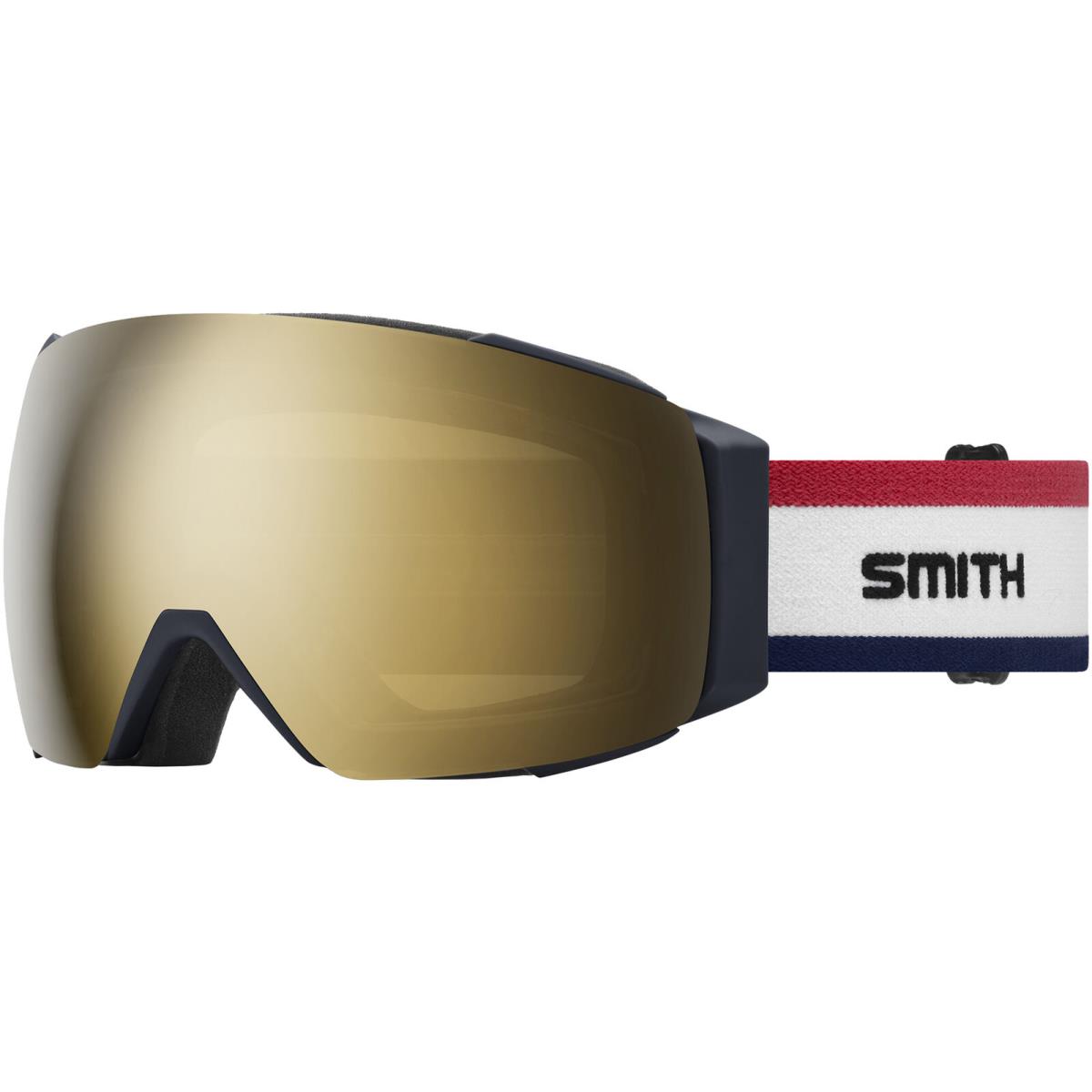 Smith Optics I/o Mag Chromapop Shield Goggles W/ Low Light Bonus Lens - M004271 Sun Valley Archive/Black Gold (5L99MN)