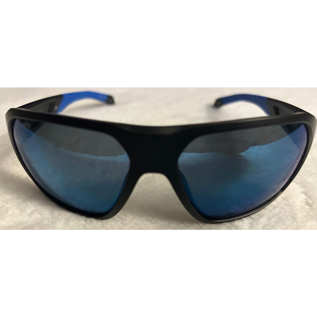 Smith Deckboss Polarized Sunglasses Black/chromapop Blue Mirror