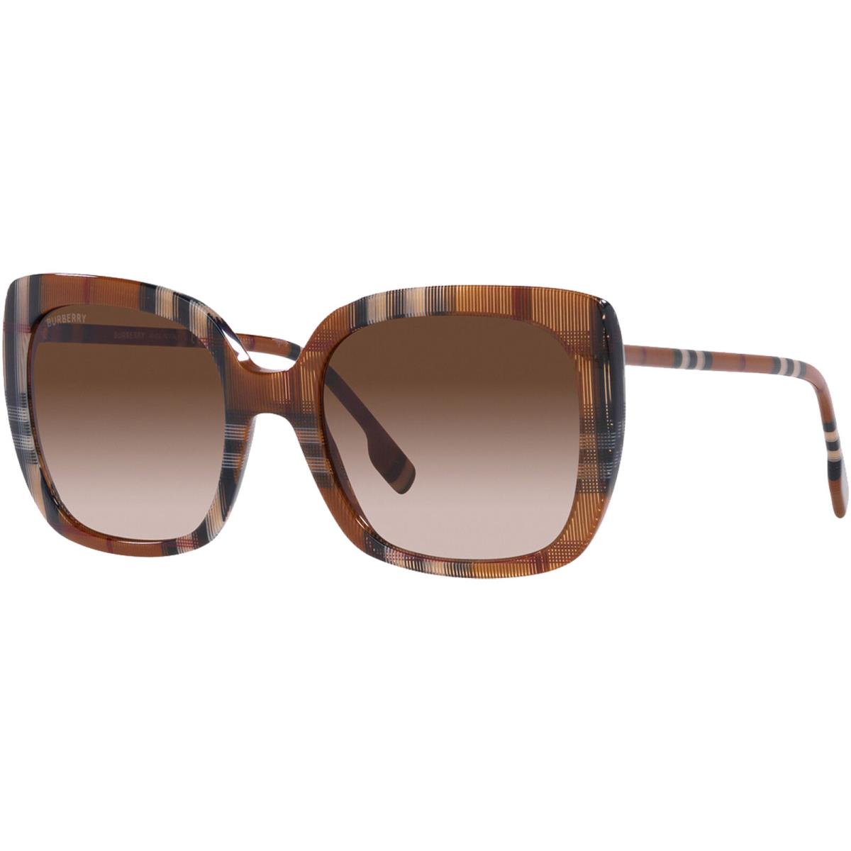 Burberry Caroll Women`s Squared Butterfly Sunglasses - BE4323 - Made in Italy