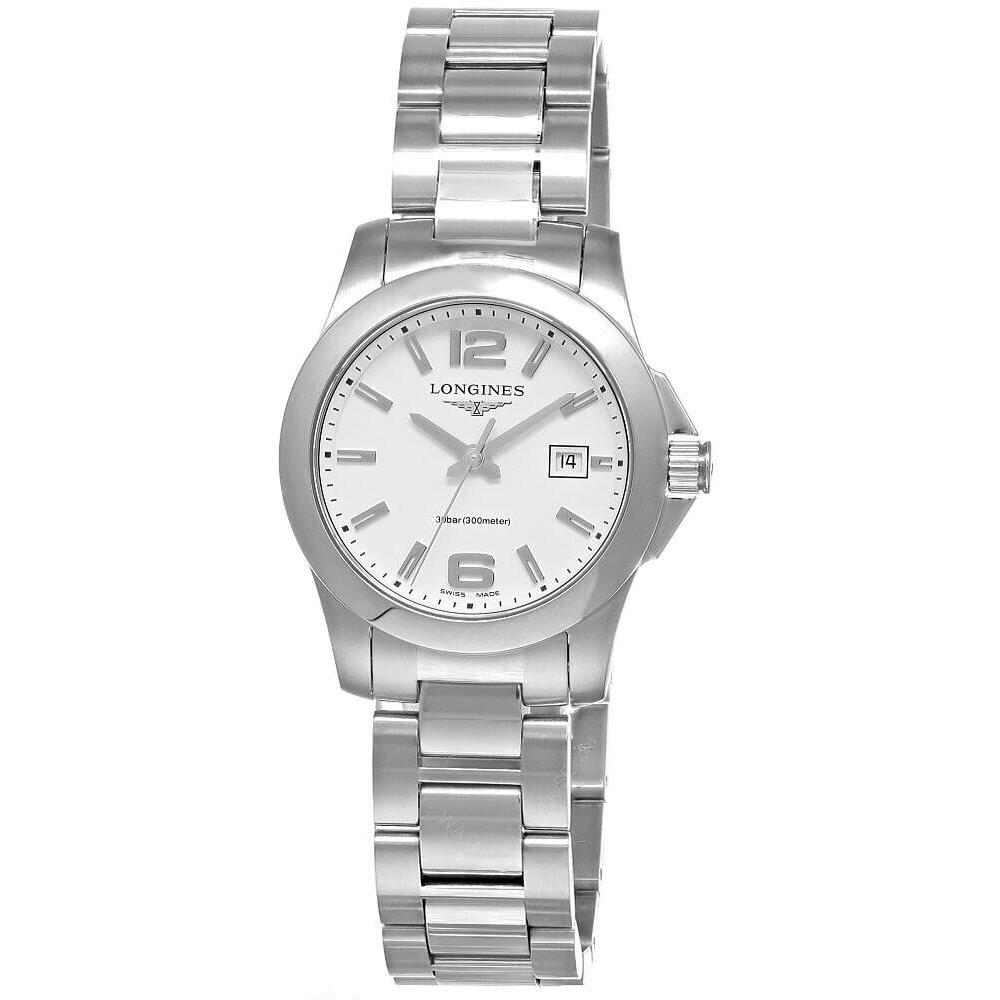 Longines Conquest Quartz 29.5MM Women`s Watch L3.376.4.16.6 / L33764166