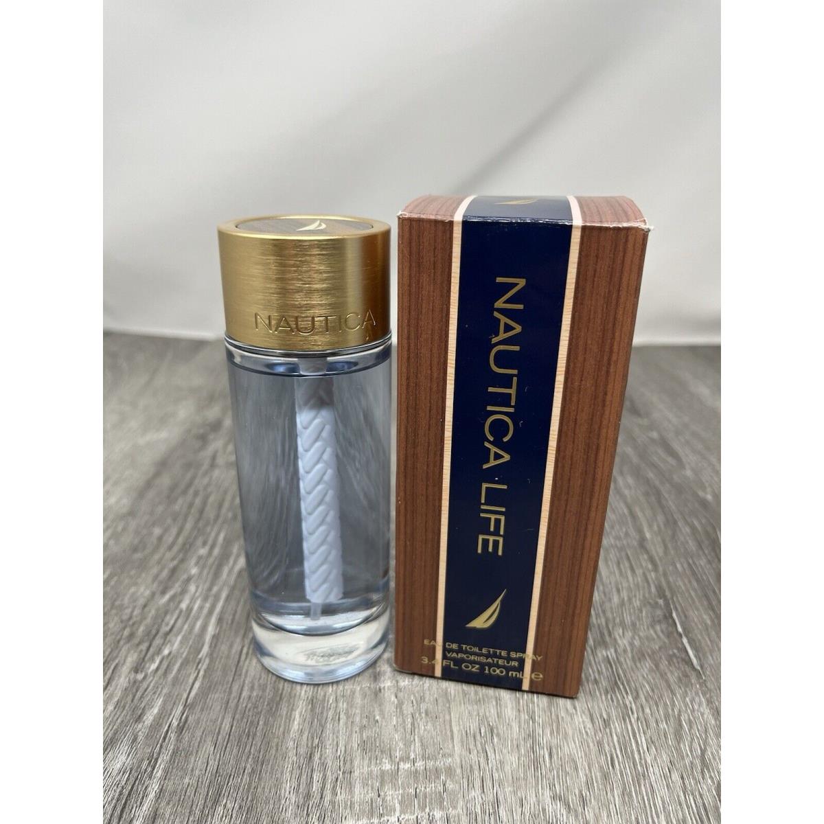 Nautica Life Men Cologne 3.4oz-100ml Edt Spray New