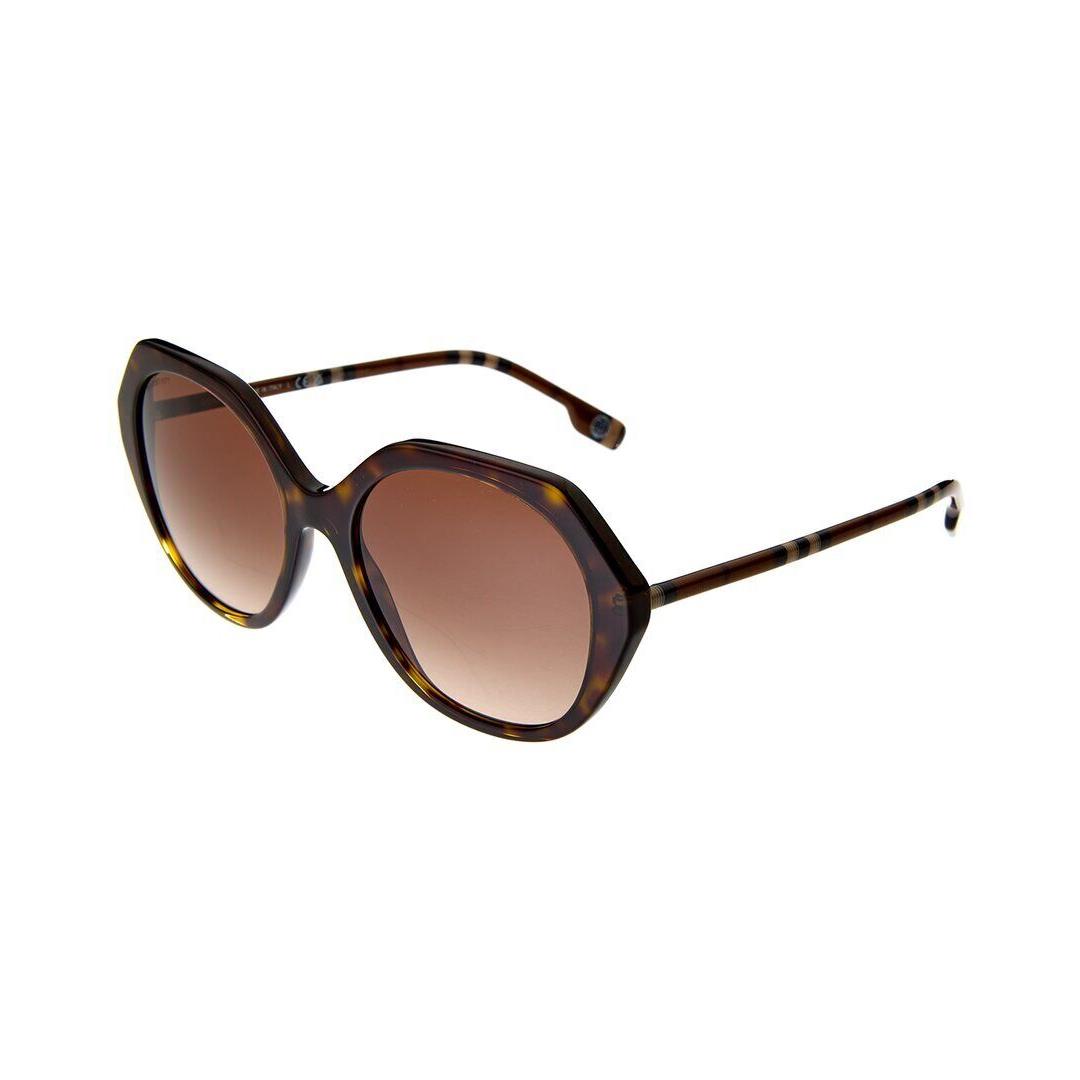 Burberry Unisex Vanessa 55Mm Sunglasses Women`s Brown