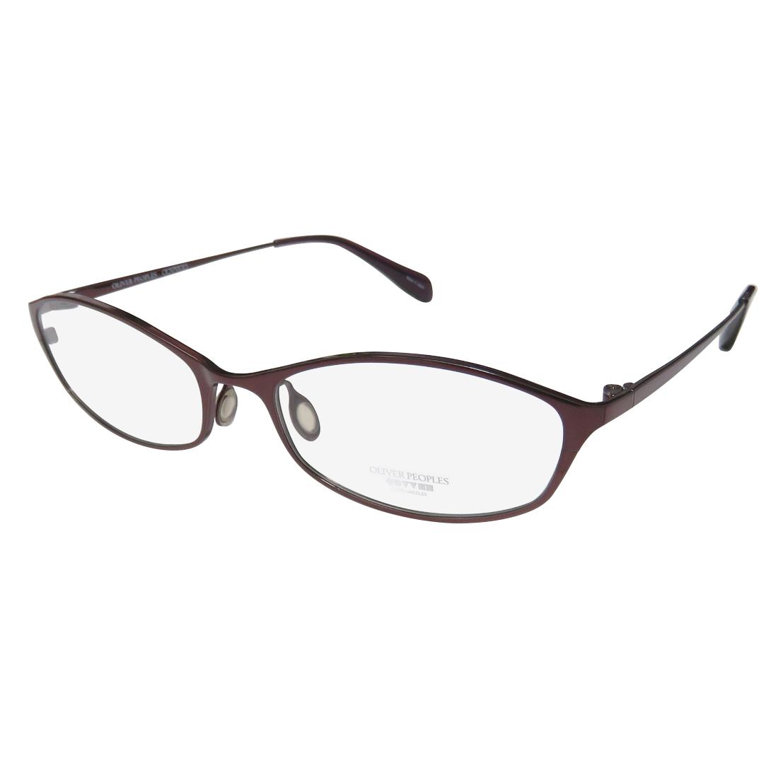 Oliver Peoples Katerina Gorgeous Hip Cat Eye Titanium Eyeglass Frame/glasses