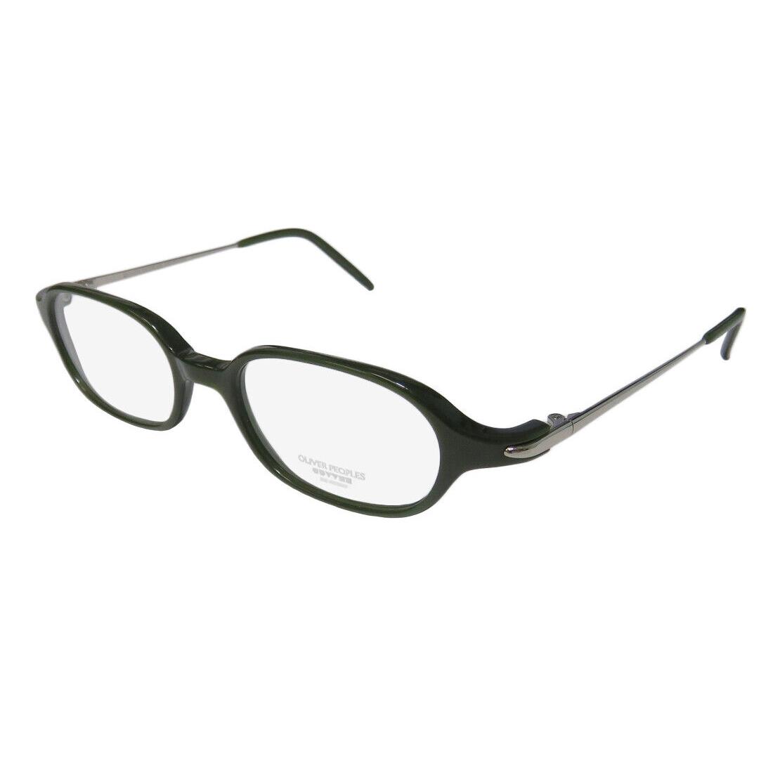 Oliver Peoples OP-542 Glasses Full-rim Japan 48-18-135 Olive Designer Unisex