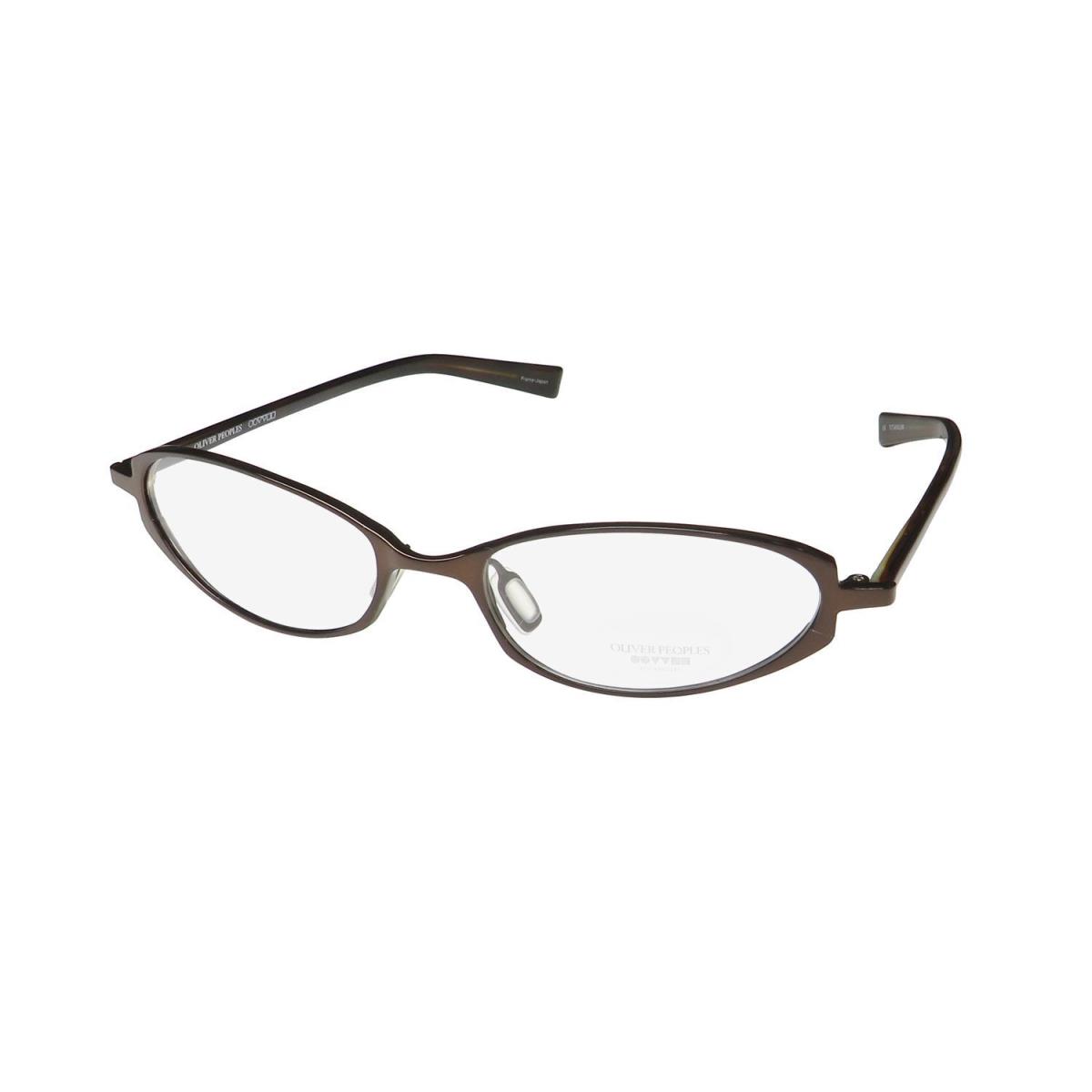 Oliver Peoples Sissy Eyewear Womens Titanium Brown 50-17-135 Bir Japan