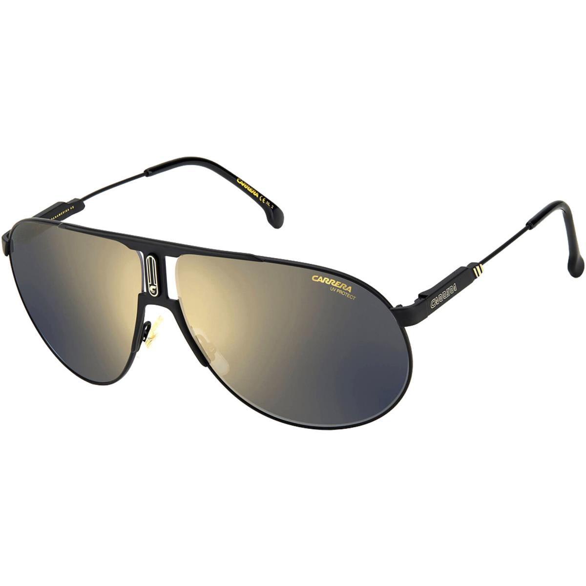 Carrera Men`s Panamerika 65 Aviator Sunglasses w/ Mirrored Lens - PANMRIK65S