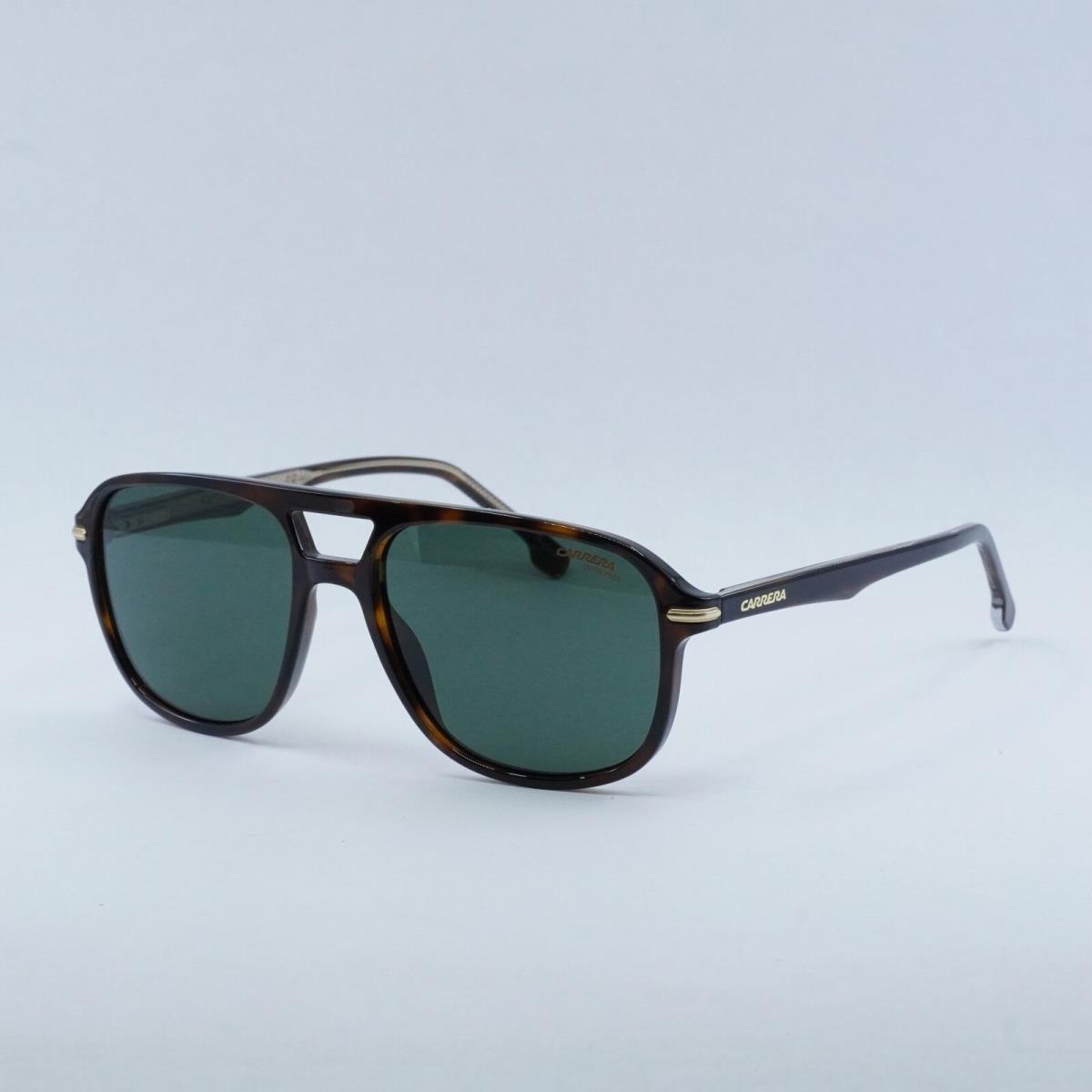 Carrera 279/S 02IK QT Havana Gold / Green 56-17-145 Sunglasses