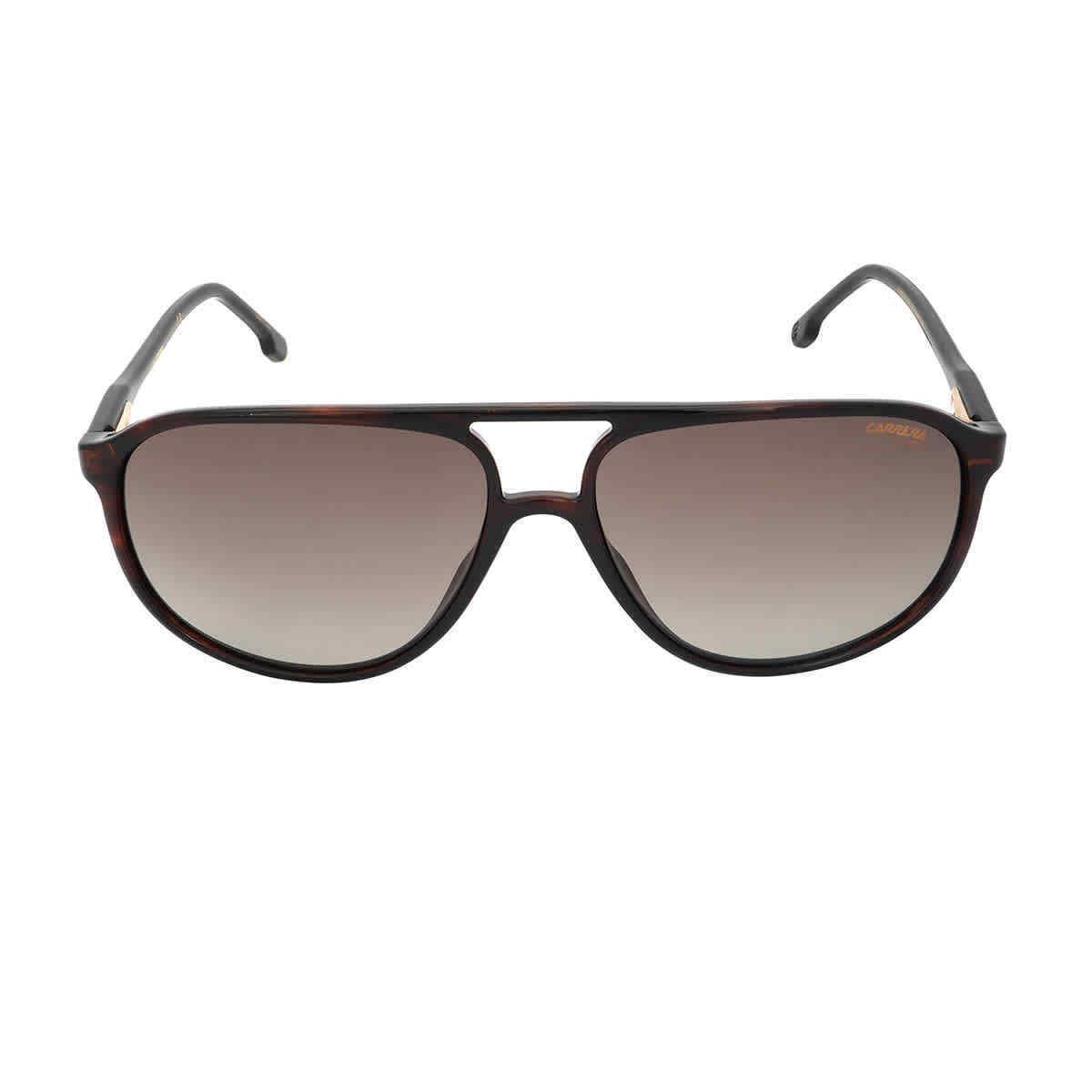 Carrera Gradient Brown Pilot Men`s Sunglasses Carrera 257/S 0086/HA 60