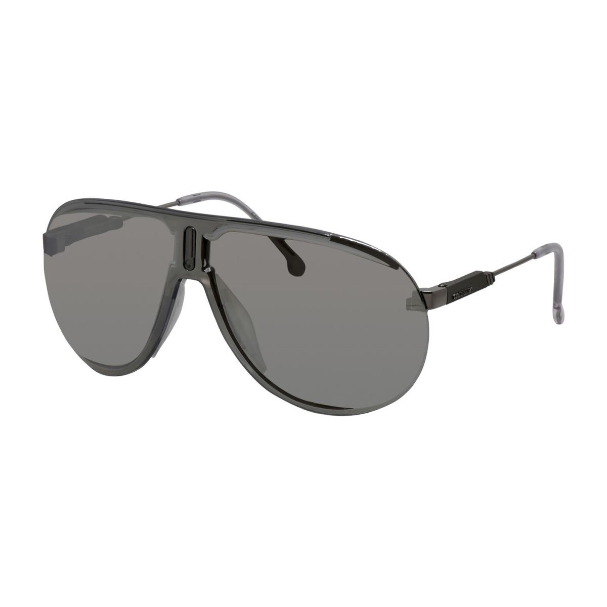 Carrera CA Superchampion 6LB Ruthenium Plastic Sunglasses Silver Mirror Lens