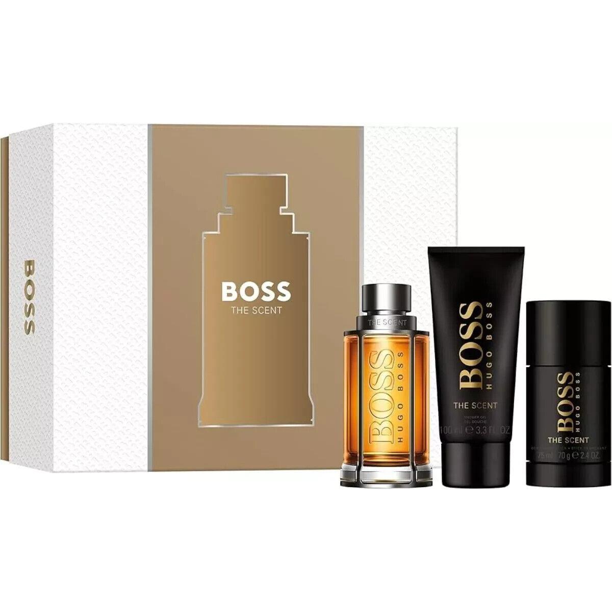 Boss The Scent by Hugo Boss 3 Pcs Gift Set For Men