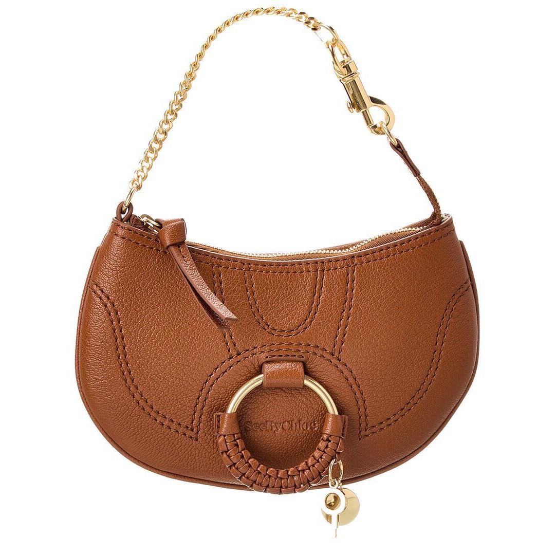 Chloé See By Chlo Hana Leather Shoulder Bag Women`s Brown