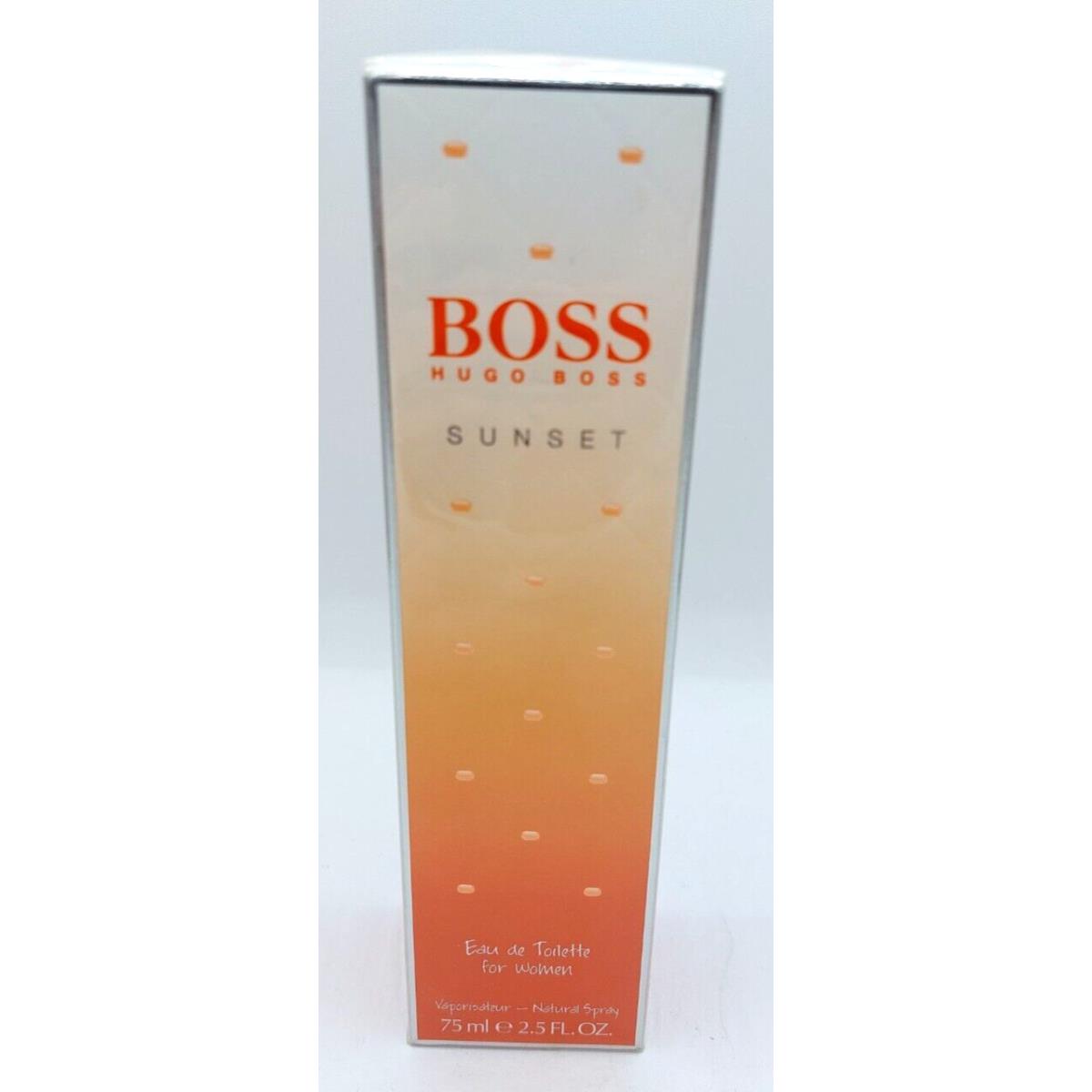 Boss Sunset by Hugo Boss Edt Spray 2.5oz For Women