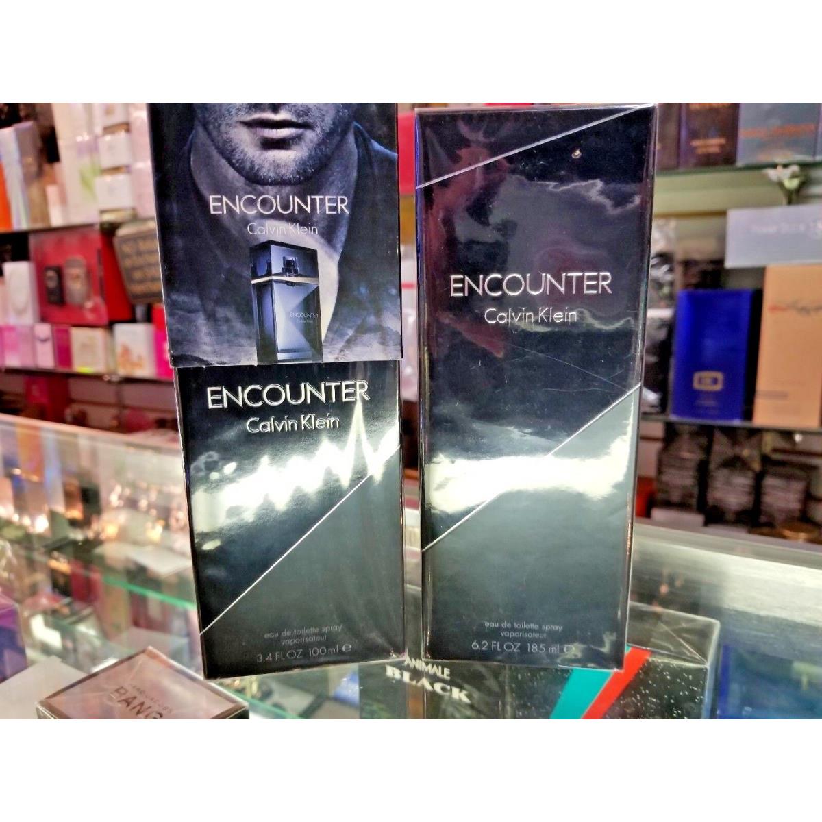 Encounter by Calvin Klein 3.4 oz 100 ml or 6.2 oz 185 ml Edt Spray Box