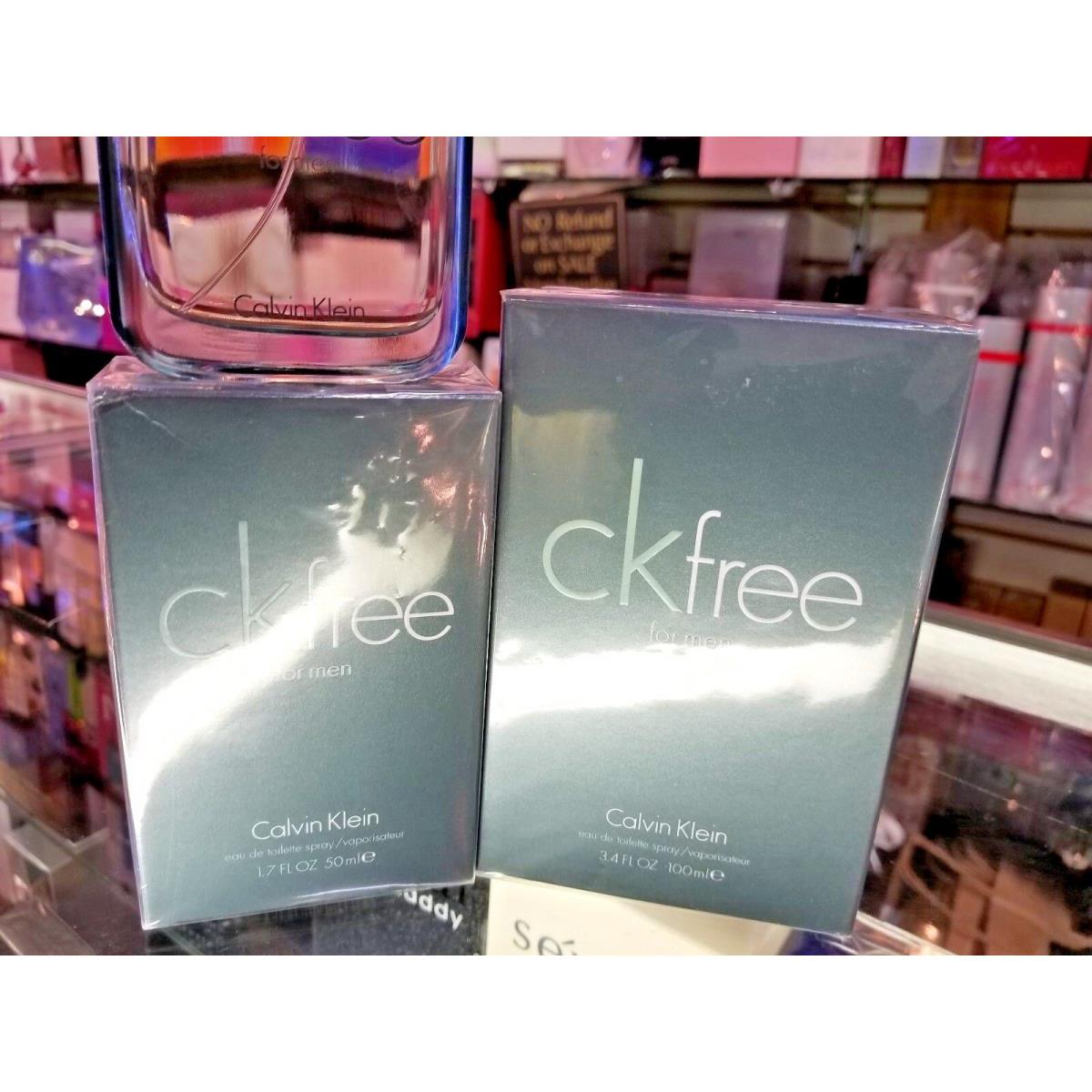 CK Free For Men by Calvin Klein 1.7 or 3.4 oz / 50 or 100 ml Edt Spray