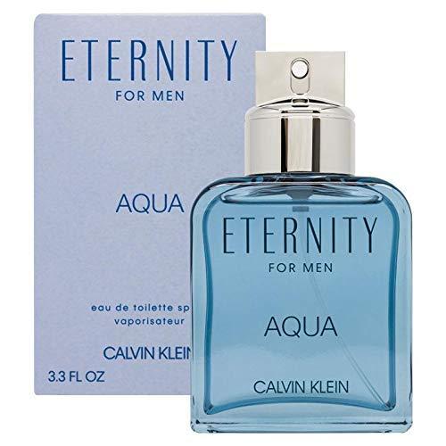 Eternity Aqua by Calvin Klein Cologne For Men 3.3 3.4 6.7 oz Sizes