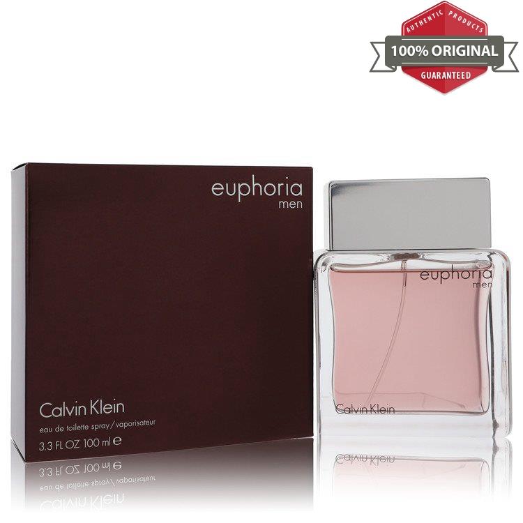 Euphoria Cologne 3.4 oz Edt Spray For Men by Calvin Kle