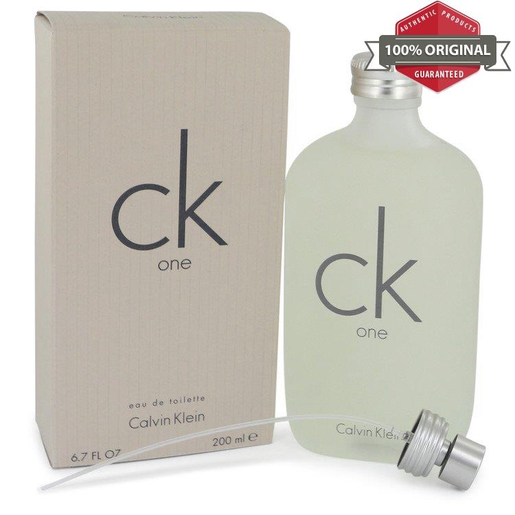 CK One Edt Spray For Women by Calvin Klein 6.6 oz 1.7 oz 3.4 oz