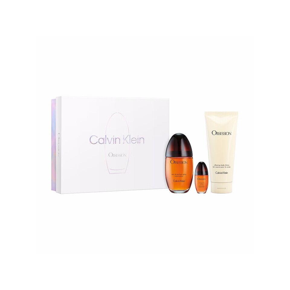 Calvin Klein Obsession 3 Piece Gift Set For Women