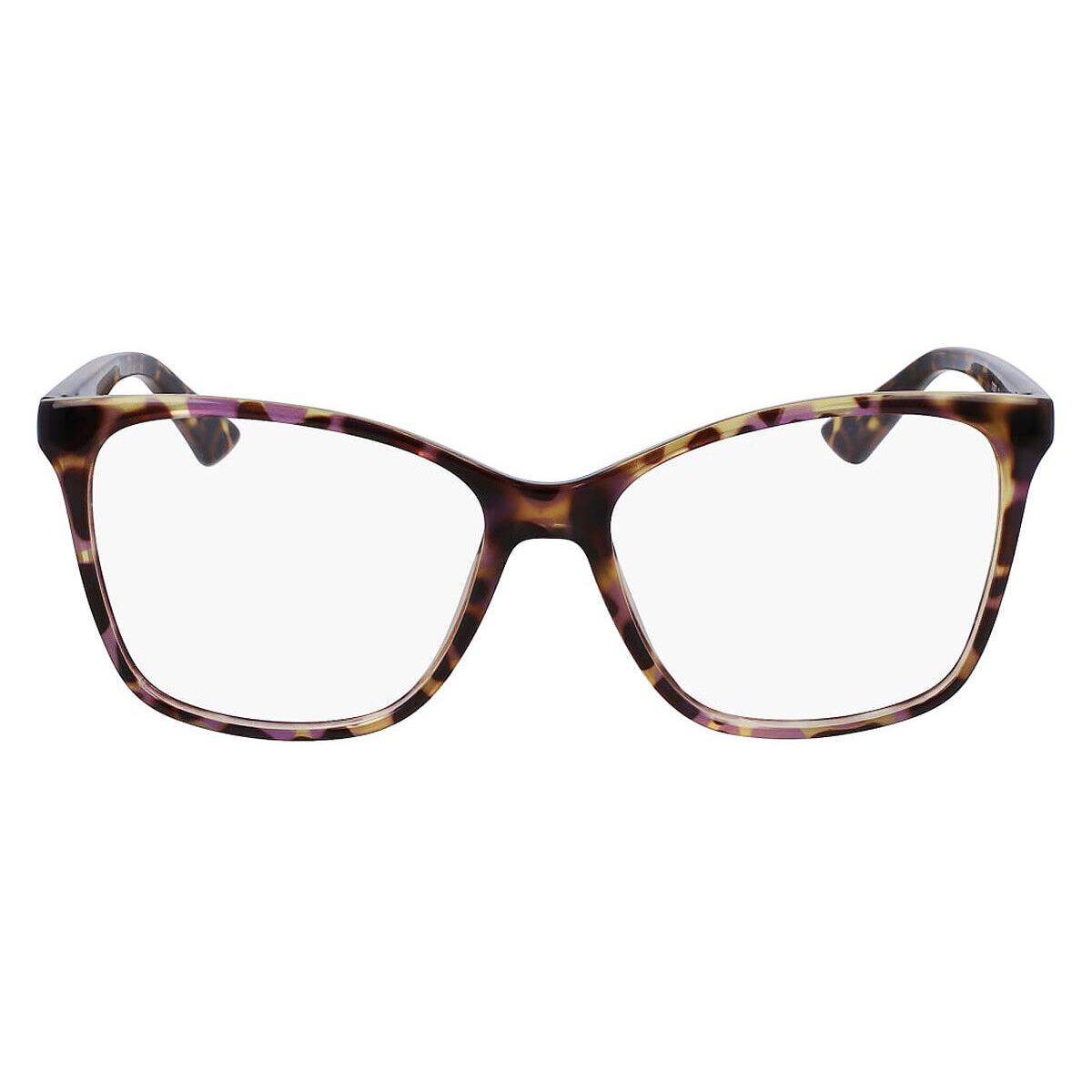 Calvin Klein CK23523 Eyeglasses Women Violet Havana Square 54