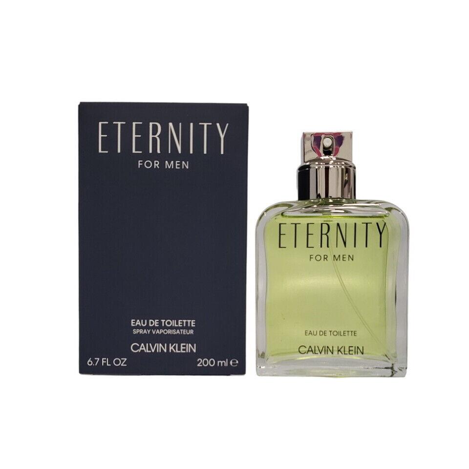 Calvin Klein Eternity For Men 6.7 oz / 200 ML Eau De Toilette Jumbo Size