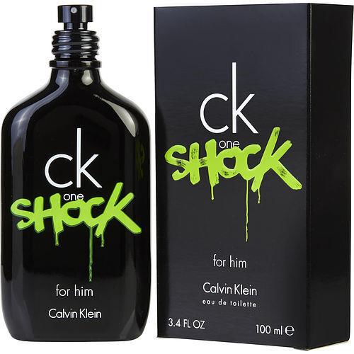 Calvin Klein One Shock For Him Men Eau De Toilette Spray 3.4 Ounce