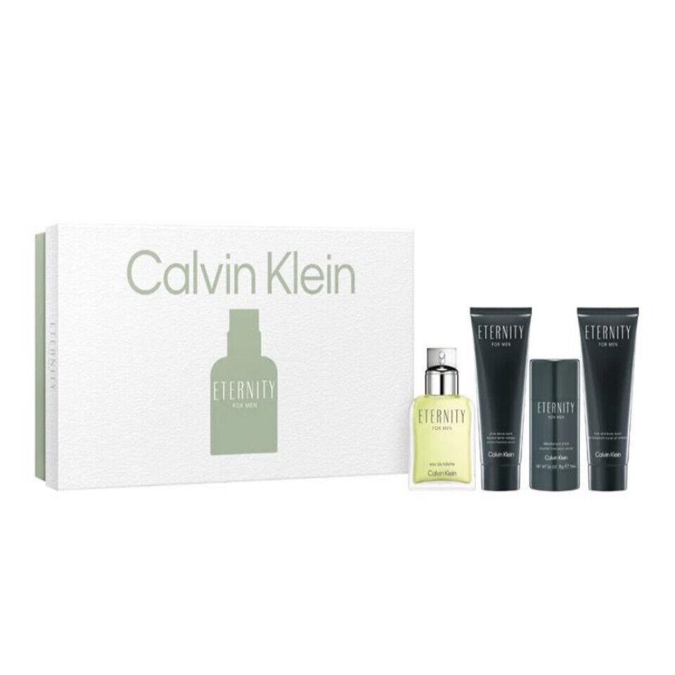 Calvin Klein Eternity 4PCS Eau de Toilette Gift Set For Men