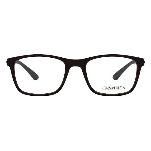 Calvin Klein CK19571 Eyeglasses Matte Crystal Brown 52mm