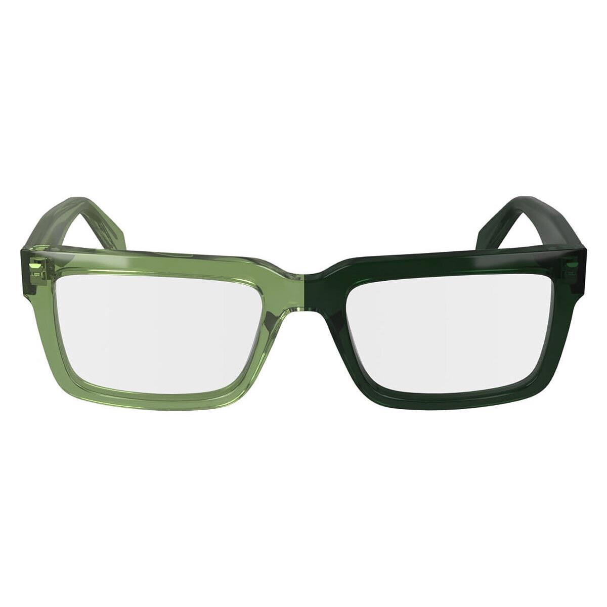 Calvin Klein CKJ24616 Eyeglasses Men Green to Dark Green 53mm