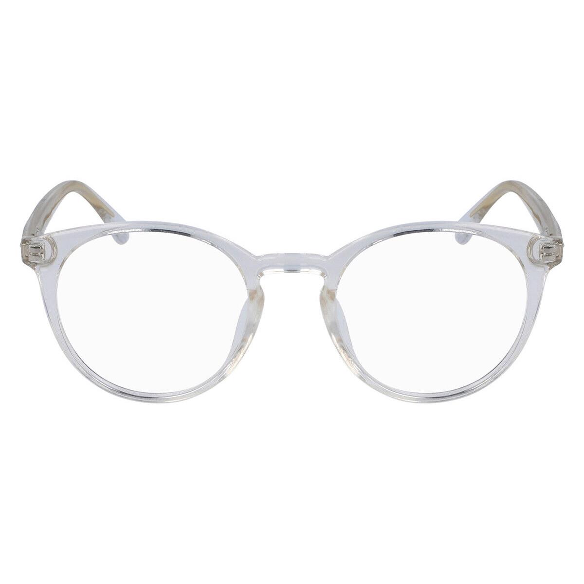 Calvin Klein CK20527 Eyeglasses Unisex Crystal Clear Round 49