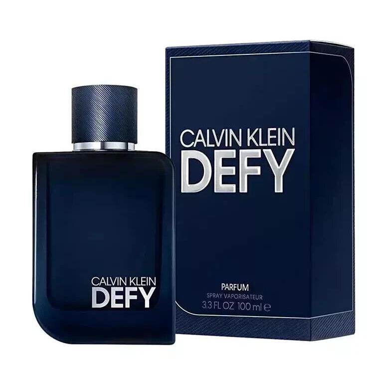 Defy BY Calvin KLEIN-PARFUM-MEN-SPRAY-3.3 OZ-100 Ml-authentic-made IN Spa