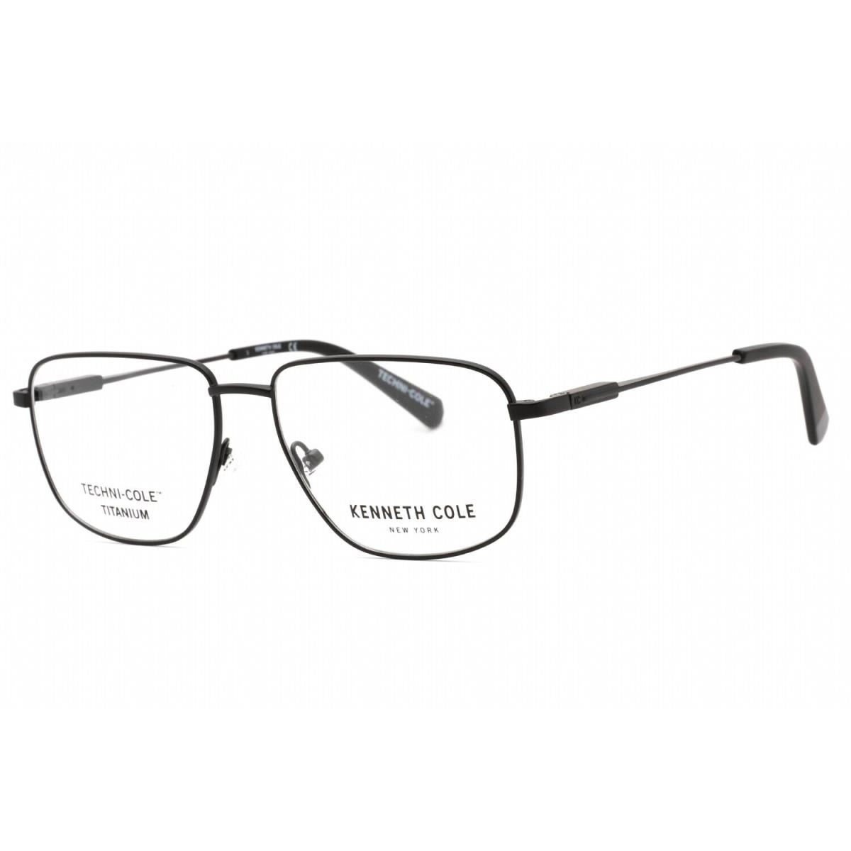 New Kenneth Cole New York KC0345-002 Matte Black Eyeglasses