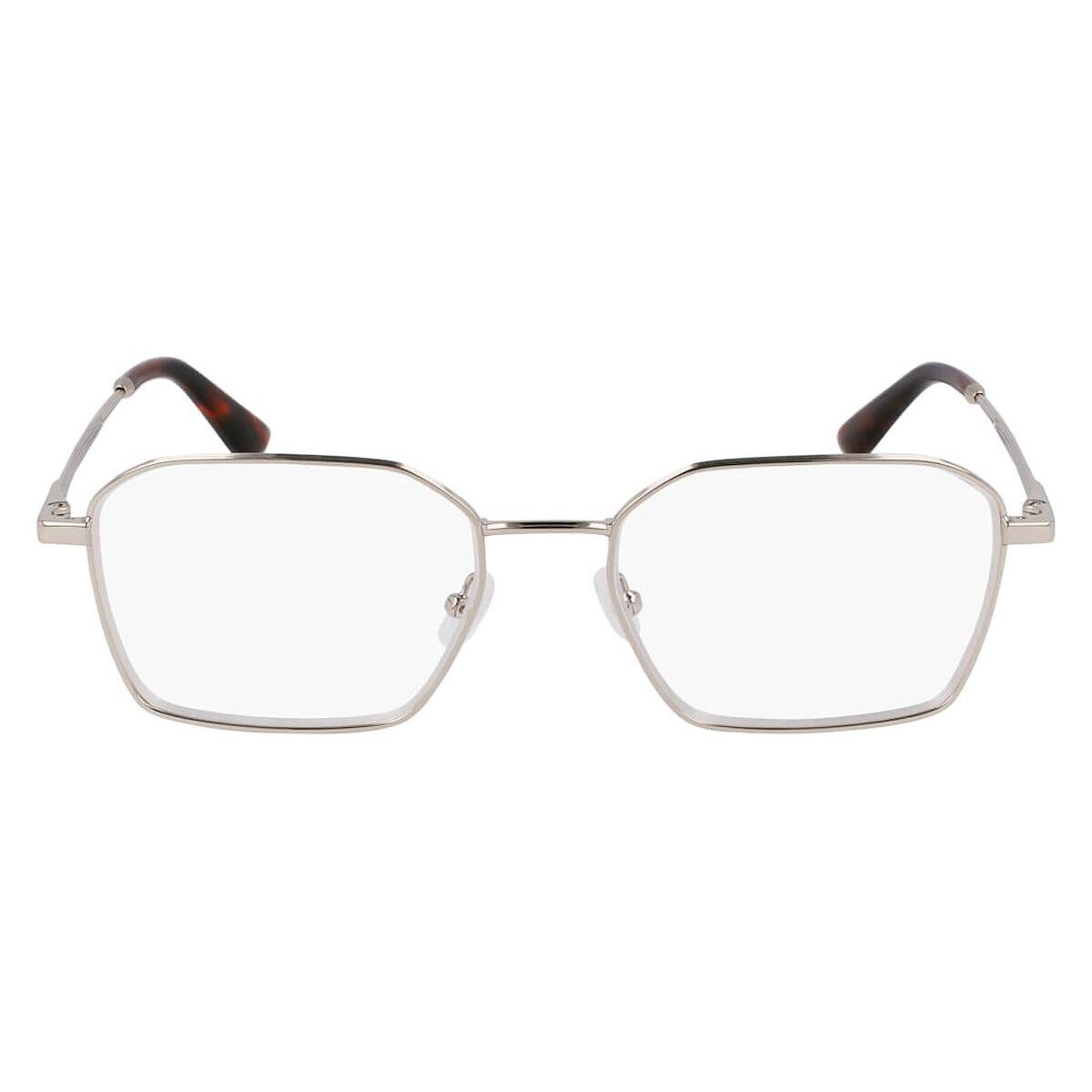 Calvin Klein CK24104 Eyeglasses Men Silver 55mm