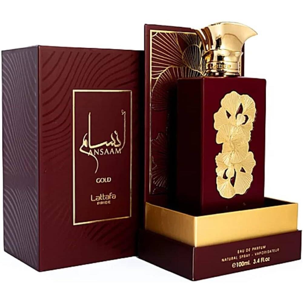 Ansaam Gold By Lattafa Eau De Parfum 3.4 oz / 100 ml Spray For Unisex