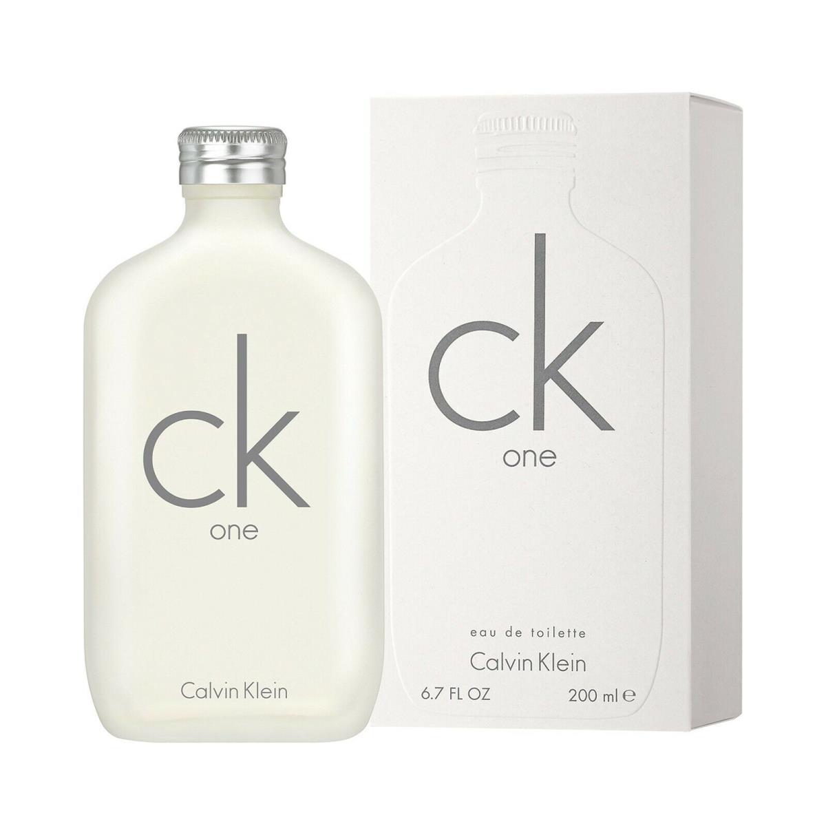 CK One 6.7 OZ Edt Men BY Calvin Kle