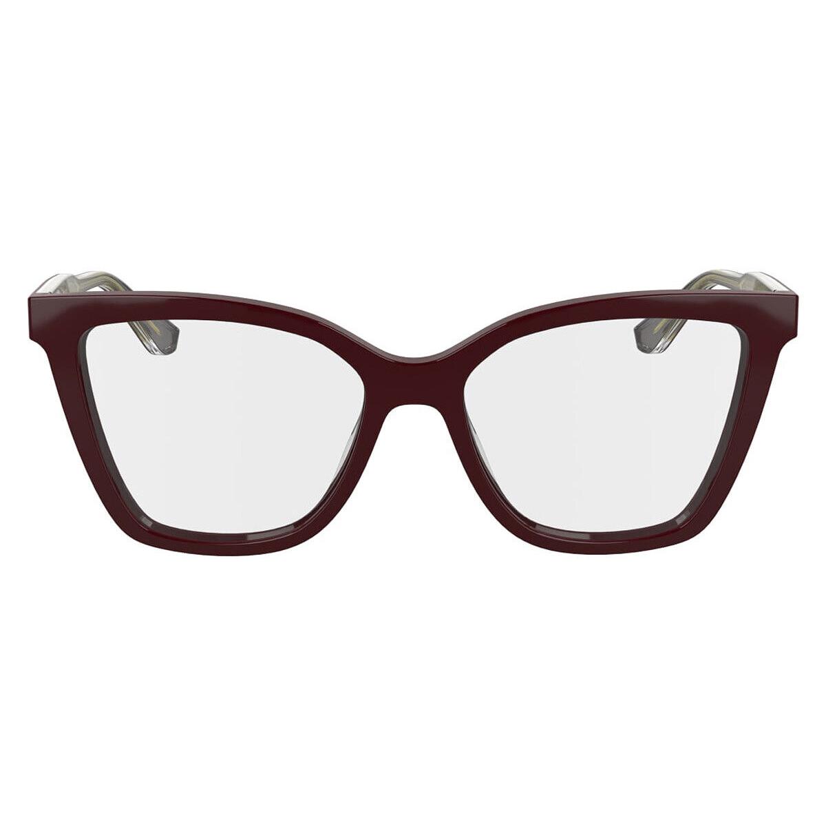 Calvin Klein CK24550MAG-SET Eyeglasses Women Burgundy 55mm