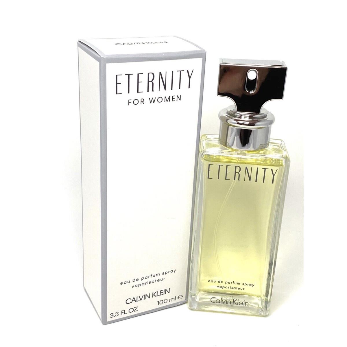 Eternity By Calvin Klein 3.3 Fl.oz Eau De Parfum Spray For Women