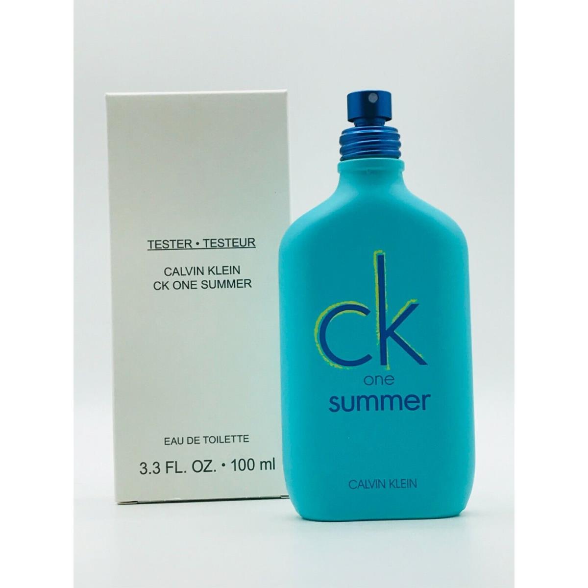 Calvin Klein Ck One Summer Cologne Spray 3.3 oz 100 ml Box As Shown