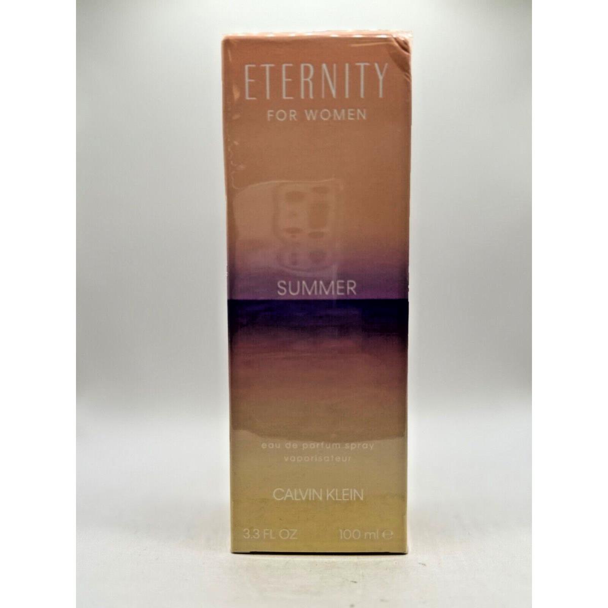 Eternity Summer BY Calvin Klein 100ML Edp Spray