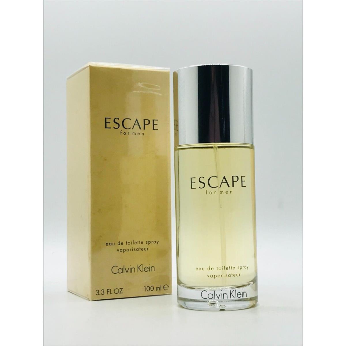 Calvin Klein Escape Men Cologne Spray 3.3 oz 100 ml