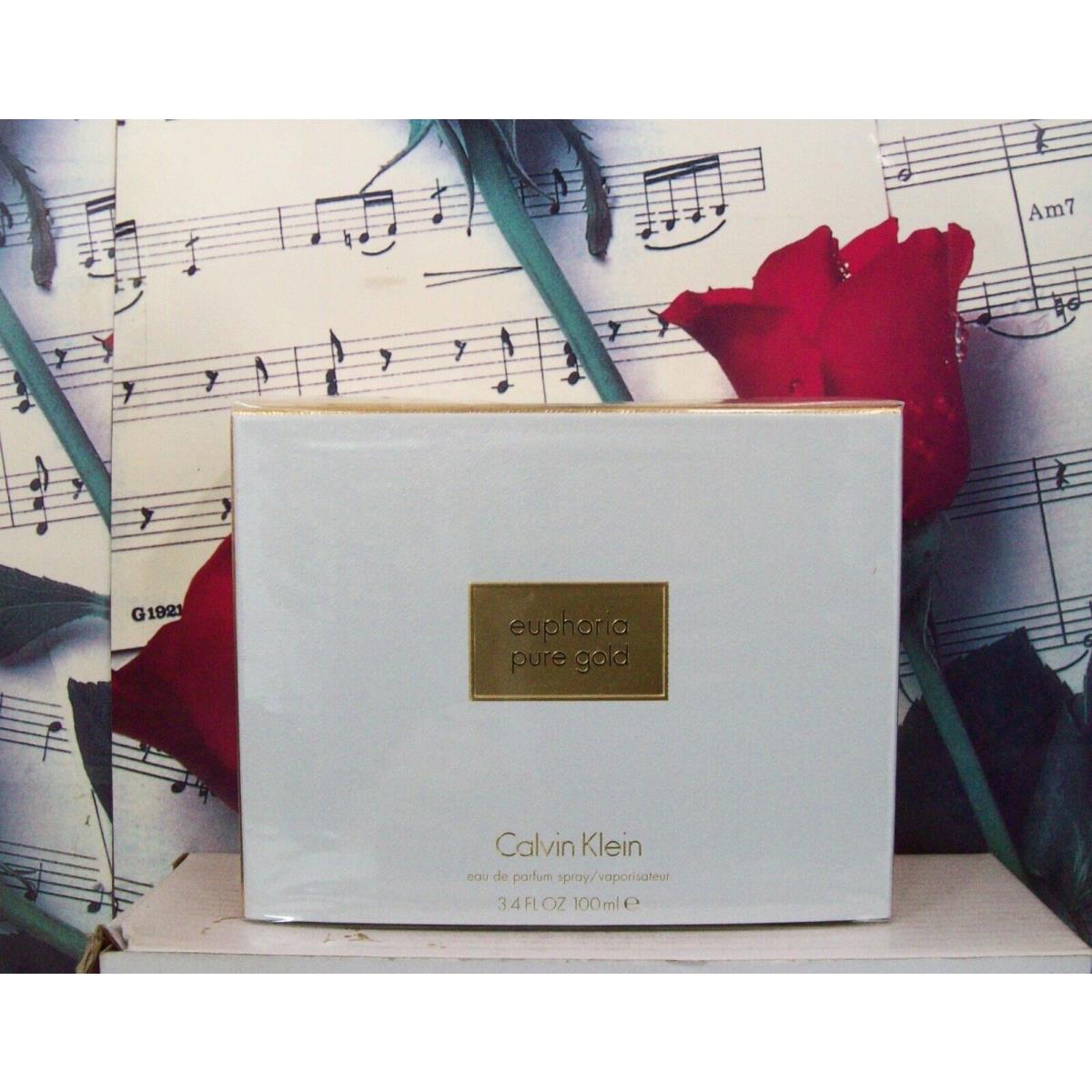 Calvin Klein Euphoria Pure Gold 3.4 Fl. Oz. Edp Spray. Box