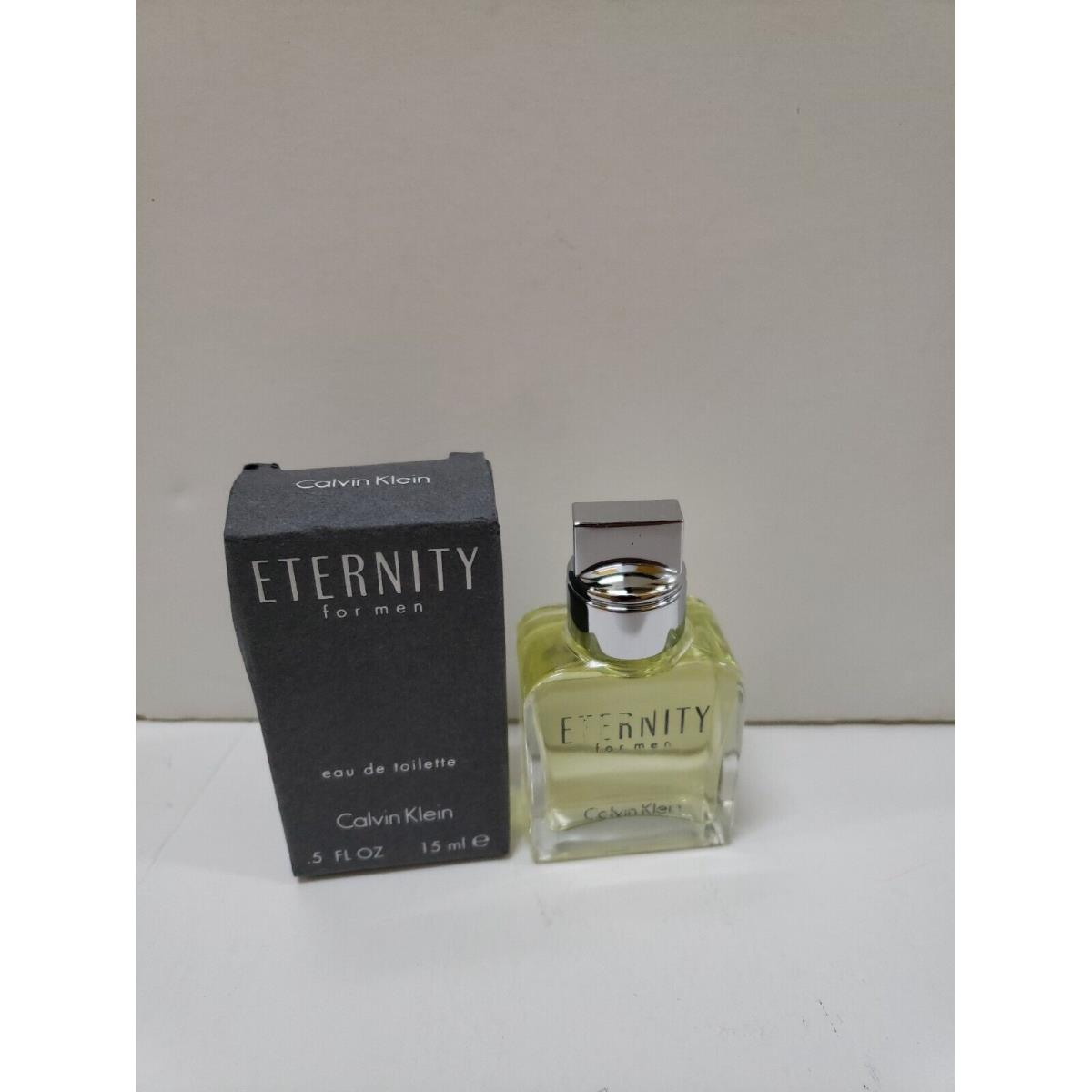 Vintage Mini Calvin Klein Eternity Men s Cologne .5 Oz