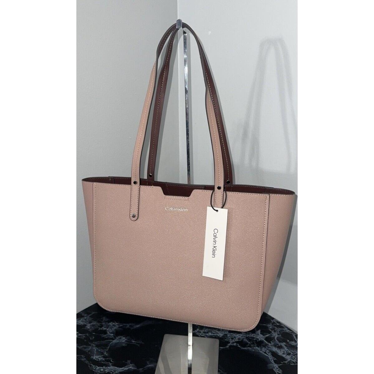 Calvin Klein Handbag Dilan Novelty Organizational Tote Soft Pink