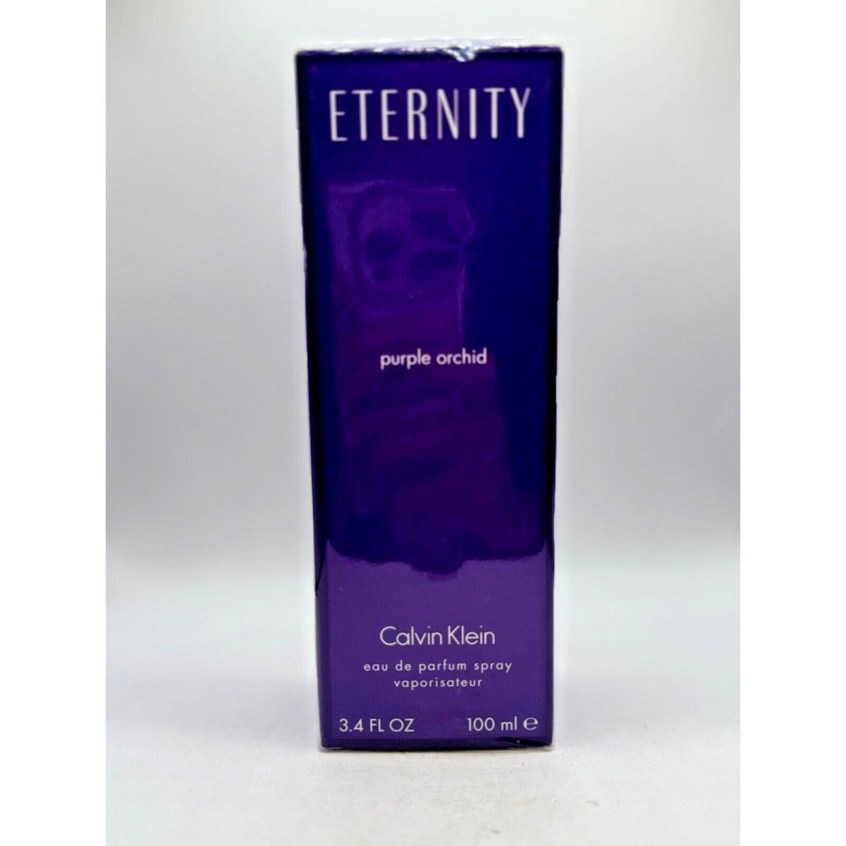 Eternity Purple Orchid BY Calvin Klein 100ML Edp Spray