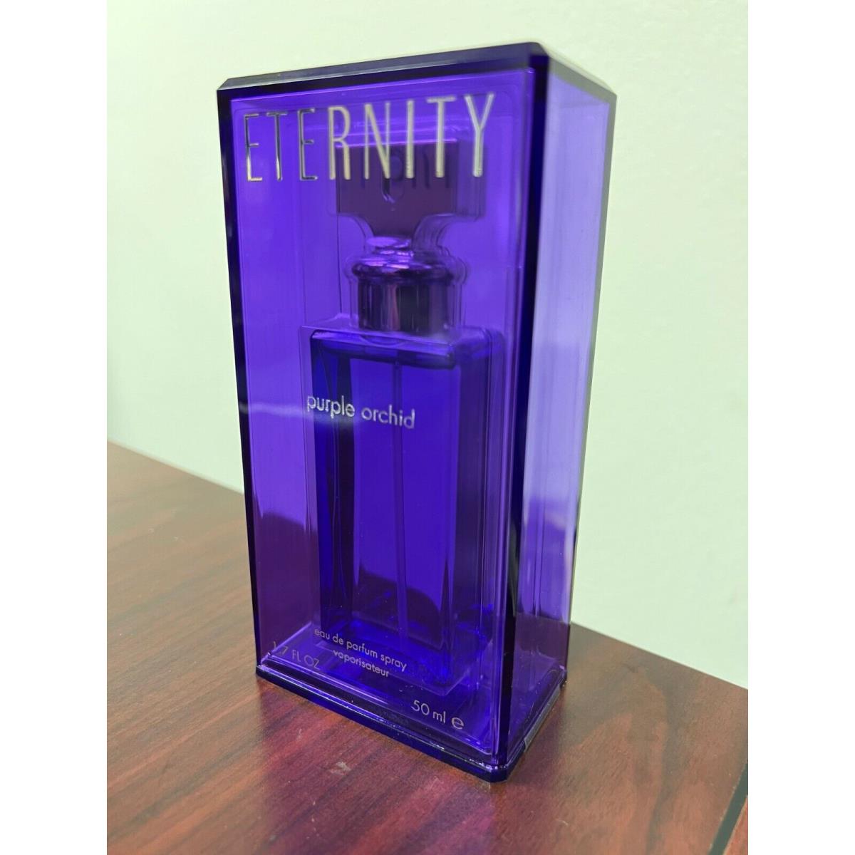 Vintage Eternity Purple Orchid by Calvin Klein 1.7 FL oz / 50 ML Edp Spray