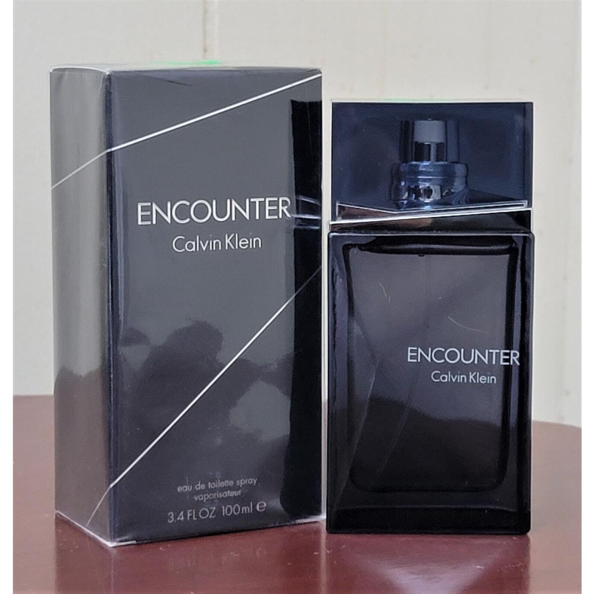 Encounter by Calvin Klein 3.4 oz / 100 ml Edt Spy Cologne For Men Homme Vintage