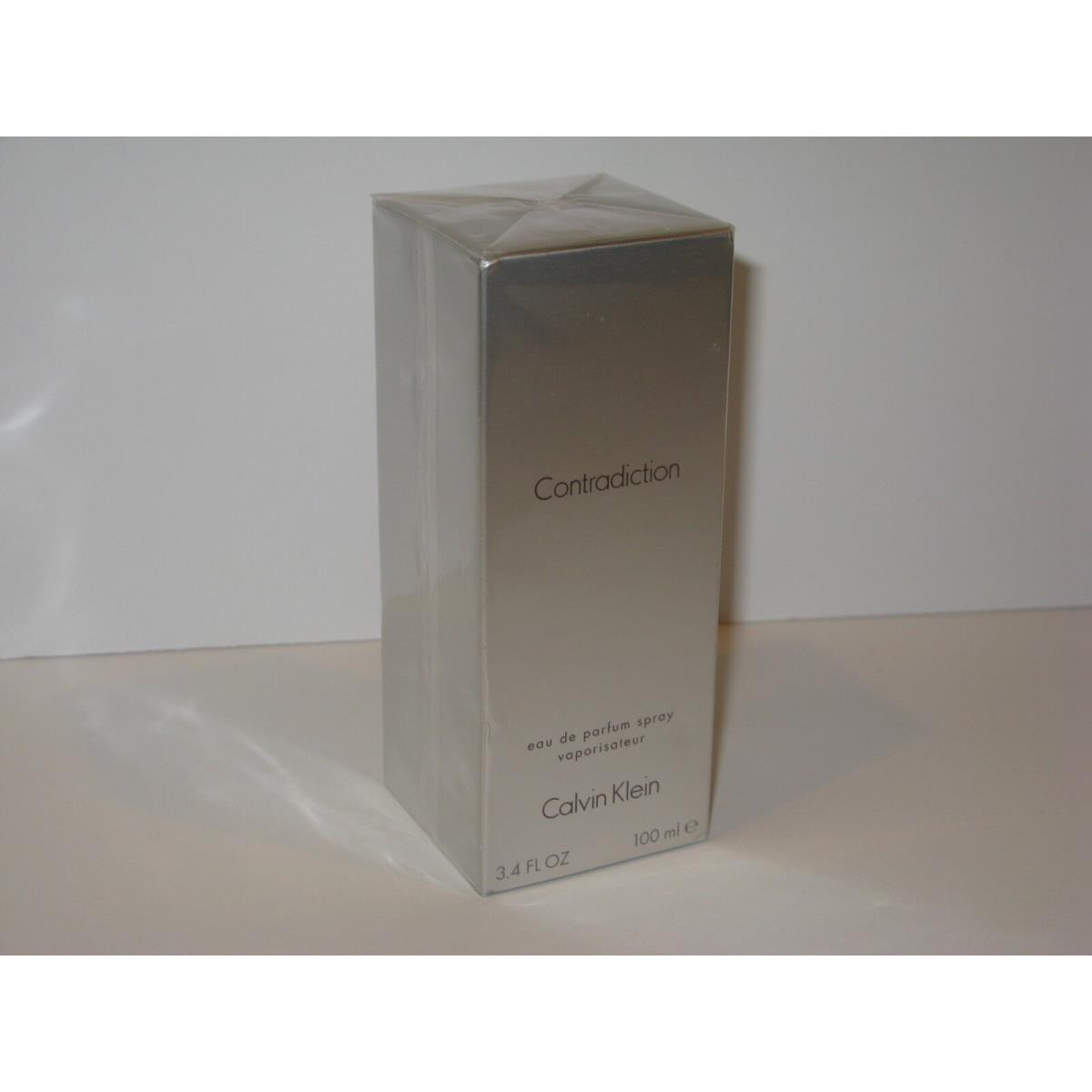 Calvin Klein Contradiction Eau de Parfum Spray. 3.4 Fl. Oz. / 100 ml