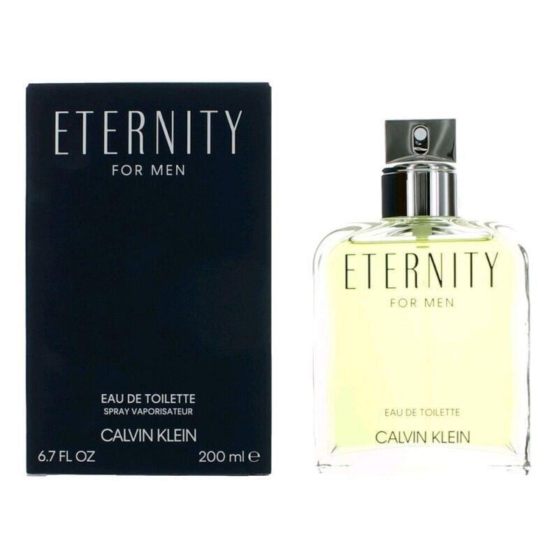 Eternity by Calvin Klein 6.7 oz Eau De Toilette Spray For Men