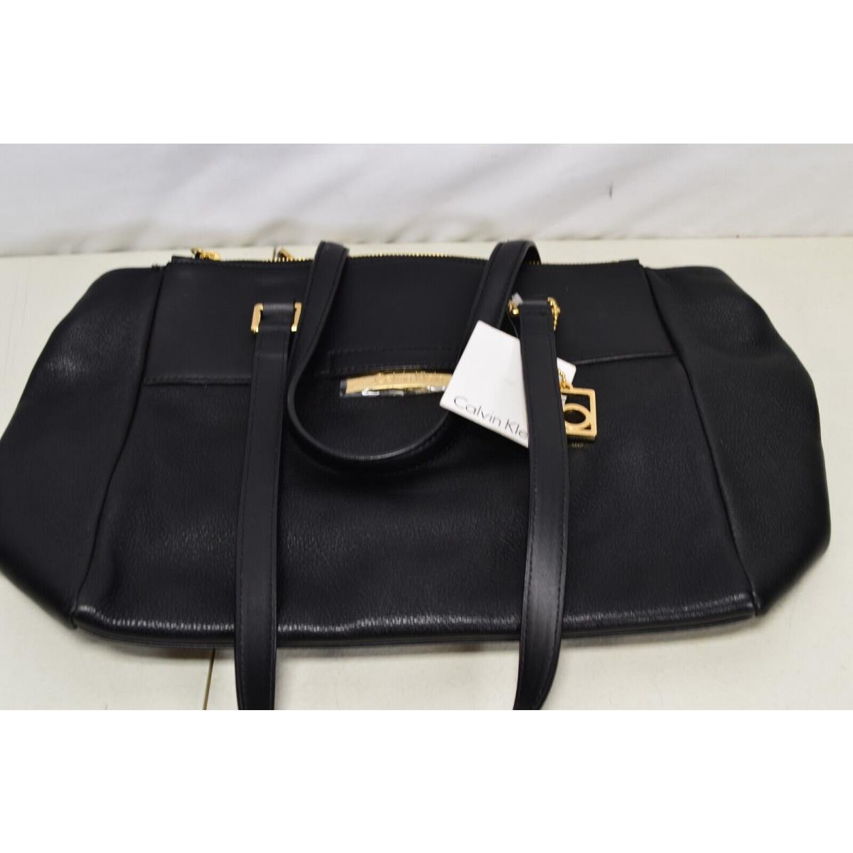 Calvin Klein Leather Black Shoulder Purse