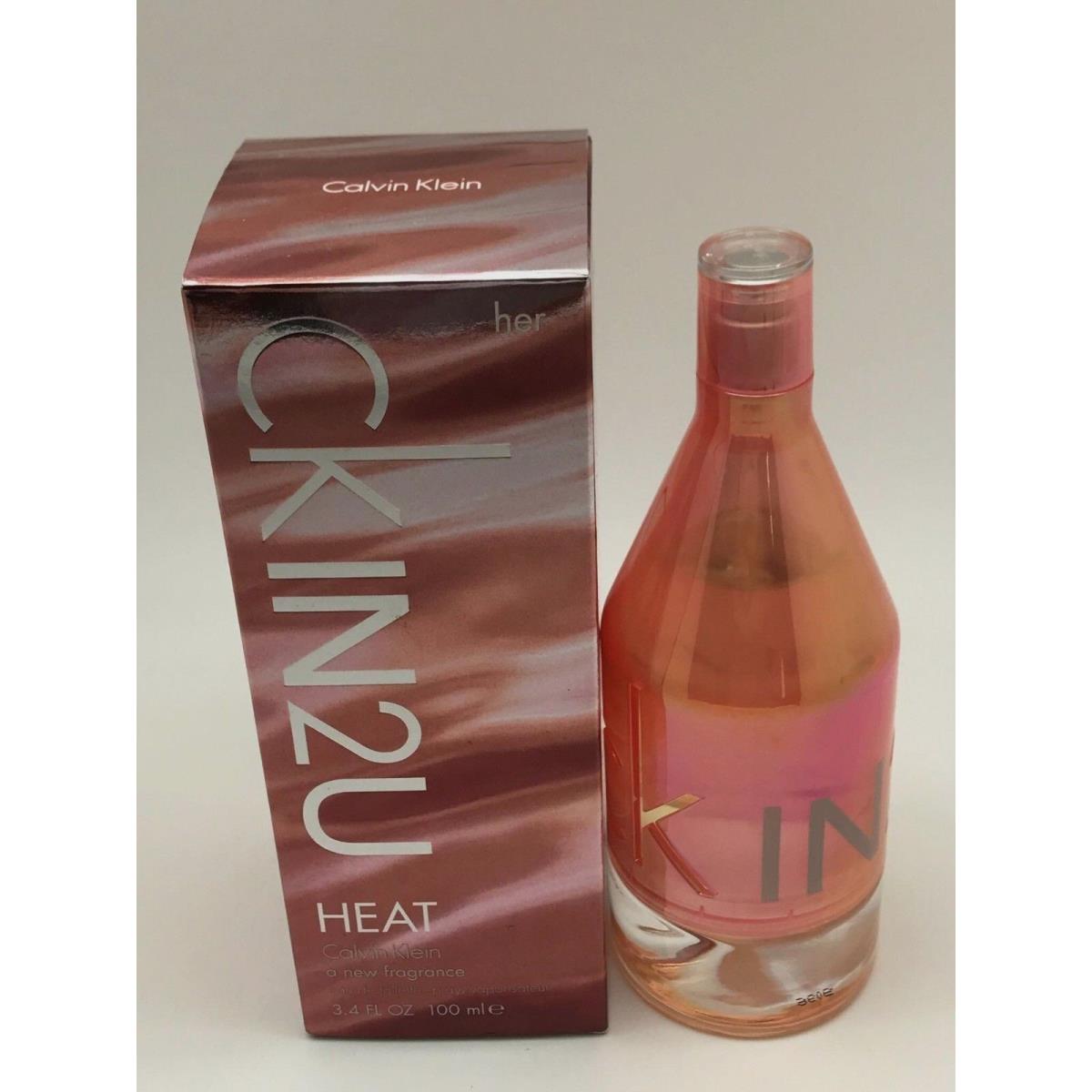 Ck IN2U Heat by Calvin Klein 3.4 oz / 100 ml Eau de Toilette Spray - Not