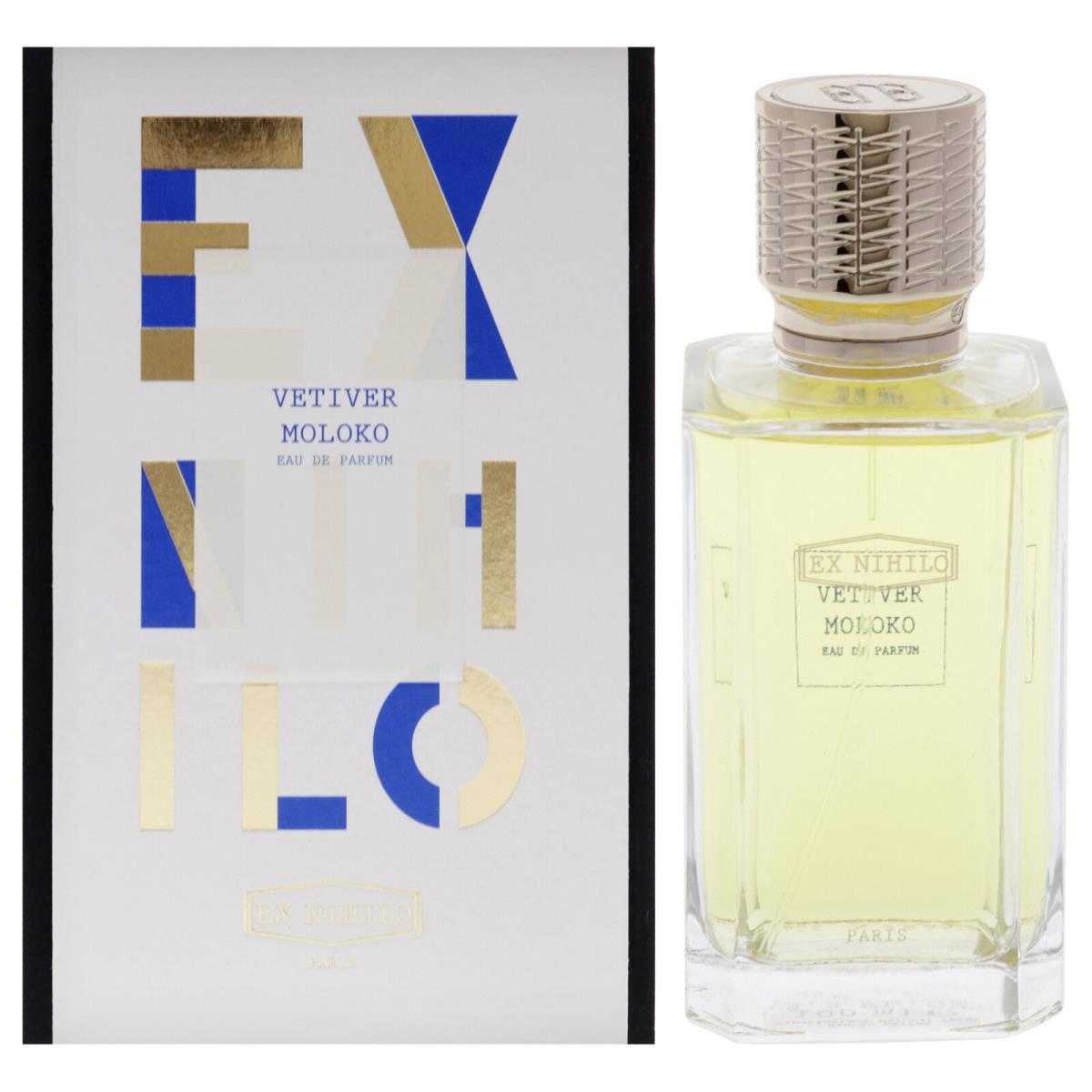 2 Pack Vetiver Moloko by Ex Nihilo For Unisex - 3.3 oz Edp Spray